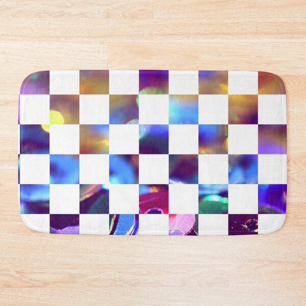 Item preview, A Purple and White Checkered Design designed and sold by The Merch.