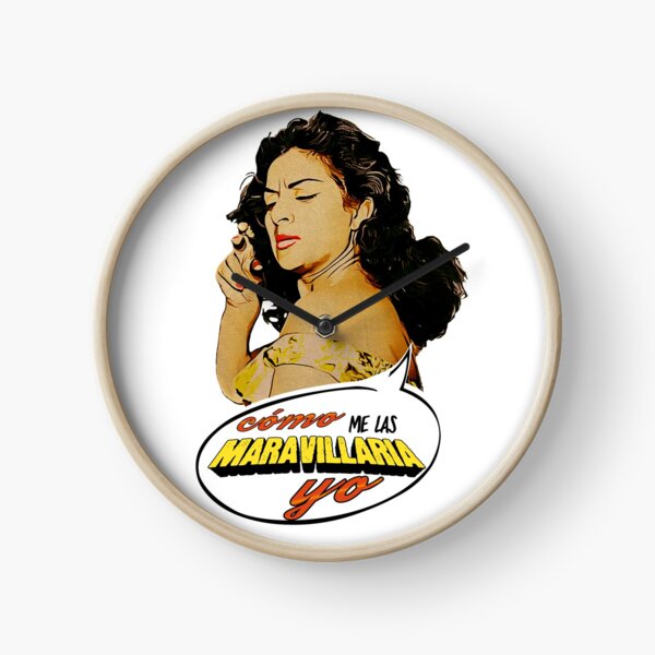 Lola Flores How I Would Marvel You Vintage Comics Model 2 Clock