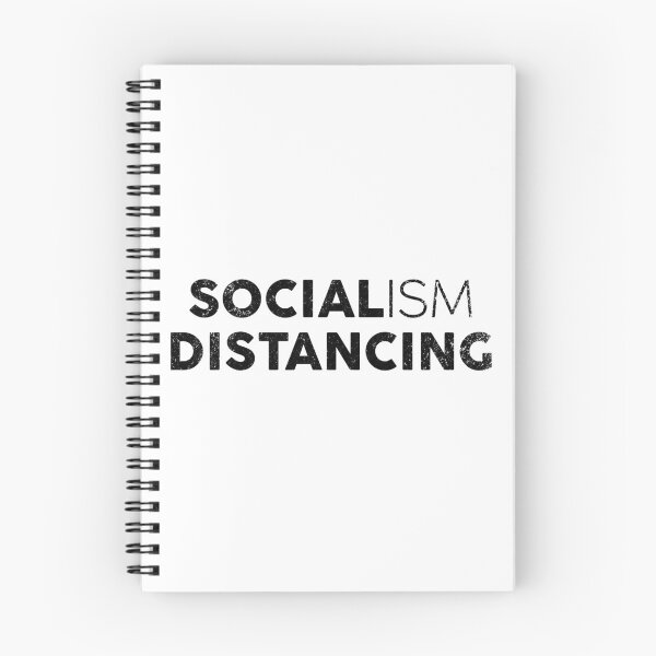 Item preview, Socialism Distancing Anti Socialism Funny T-Shirt designed and sold by GoldenDov.
