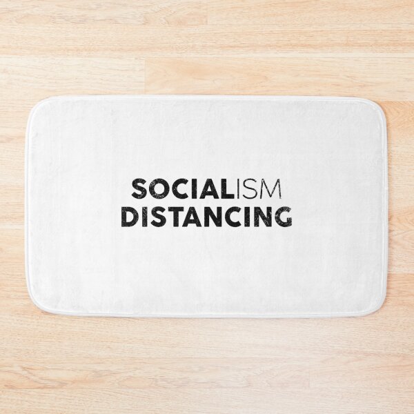 Item preview, Socialism Distancing Anti Socialism Funny T-Shirt designed and sold by GoldenDov.