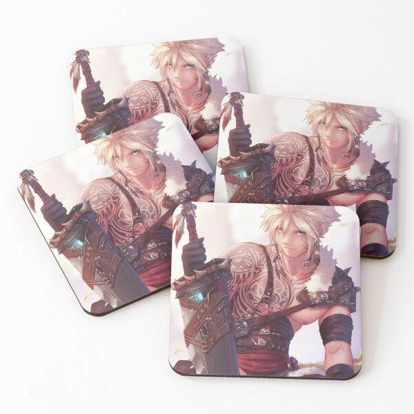 Item preview, Cloud Barbarian | Final Fantasy VII designed and sold by Mitsu-art.