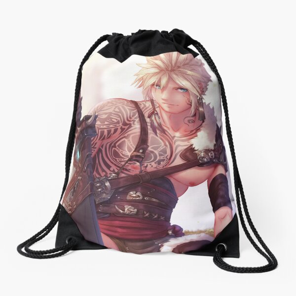 Cloud Barbarian | Final Fantasy VII Drawstring Bag