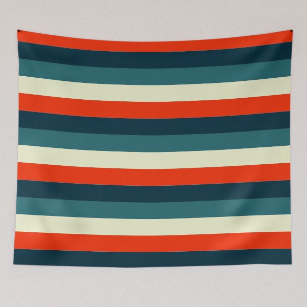 Item preview, Vintage Boating/Ocean Vibe Cool Rainbow Pattern designed and sold by Neroaida.