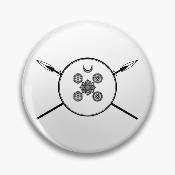 Item preview, Mandala Dhal Shield with Spears designed and sold by FordeMA.