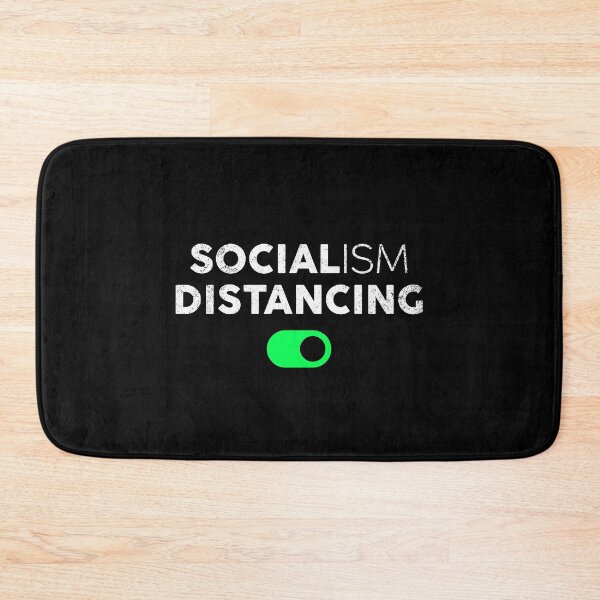 Item preview, Socialism Distancing Anti Socialism Funny T-Shirt designed and sold by GoldenDov.