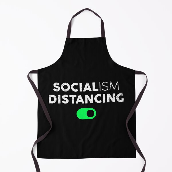 Item preview, Socialism Distancing Anti Socialism Funny T-Shirt designed and sold by GoldenDov.