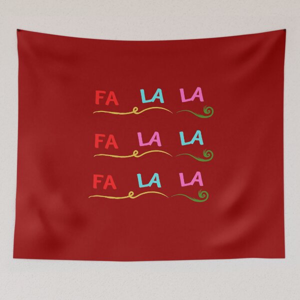 Item preview, Fa La La La La Christmas designed and sold by DivineLiveShop.
