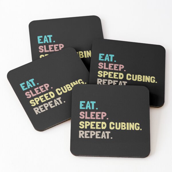 Item preview, Eat Sleep Speed Cubing Repeat designed and sold by Life Shop.