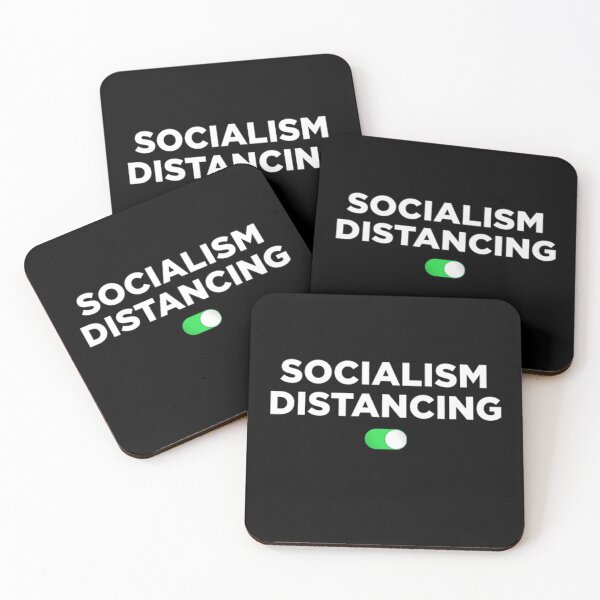 Item preview, socialism distancing designed and sold by damone7.