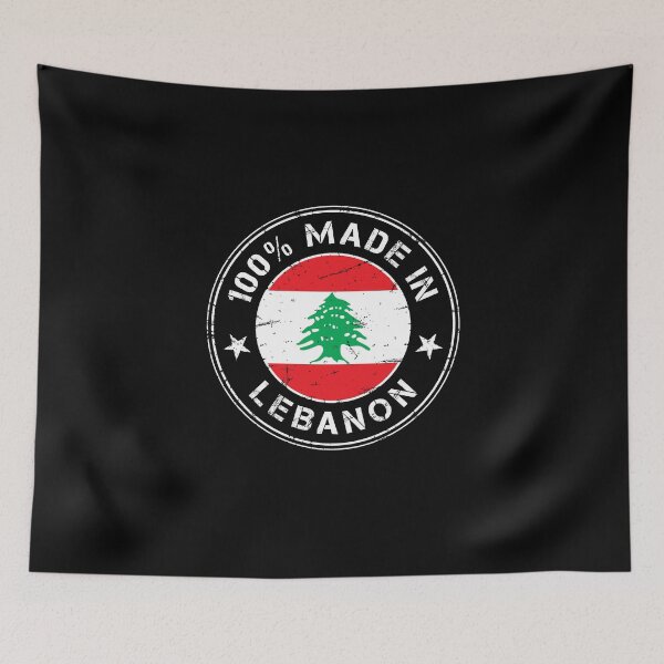 Aperçu de l'œuvre Drapeau libanais drapeau drapeau créée et vendue par GeogDesigns.