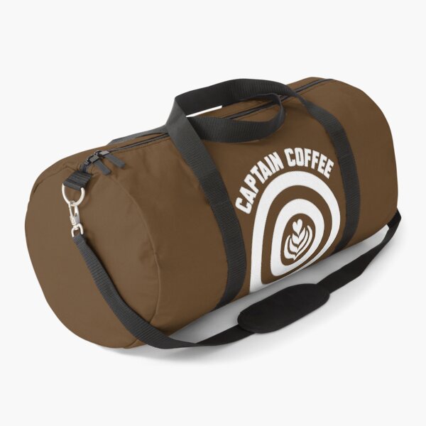 Item preview, Captain Coffee logo white + text designed and sold by Dkrode.