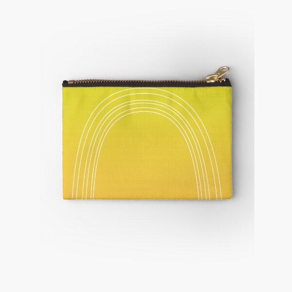Item preview, Chartreuse & Yellow Minimalist Arches - Minimal Rainbow Simple White Lines designed and sold by ImageNugget.