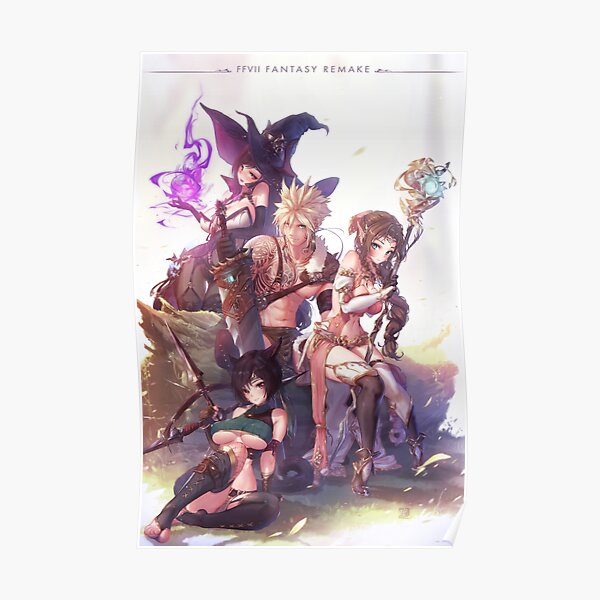 Final Fantasy VII Remake Poster