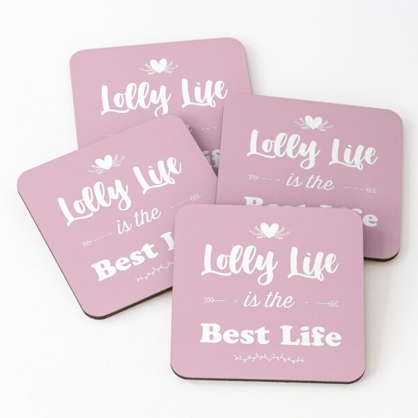 Item preview, Lolly Life Is The Best Life Lolly Shirt for Grandmother Lolly Birthday Christmas Mothers Day Gift  designed and sold by makoul.