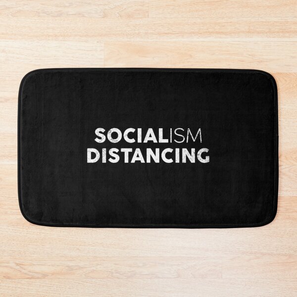 Item preview, Socialism Distancing Anti Socialism Funny T-Shirt designed and sold by GoldenDov.
