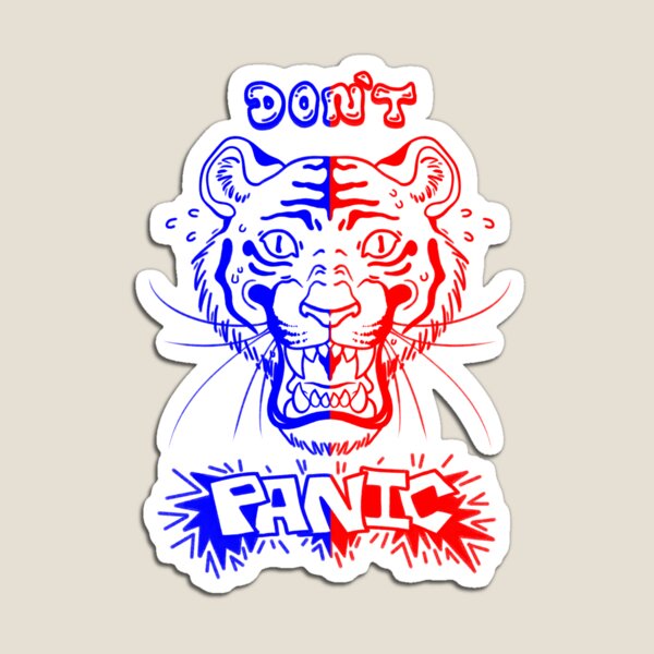 Item preview, Don't Panic (two colors) designed and sold by spacedreamerrr.