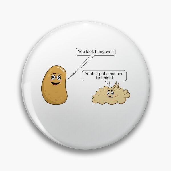 Item preview, Funny Mashed Potato Joke for Potato Lovers designed and sold by Dan66.
