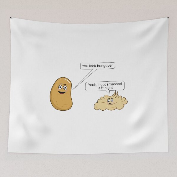Item preview, Funny Mashed Potato Joke for Potato Lovers designed and sold by Dan66.