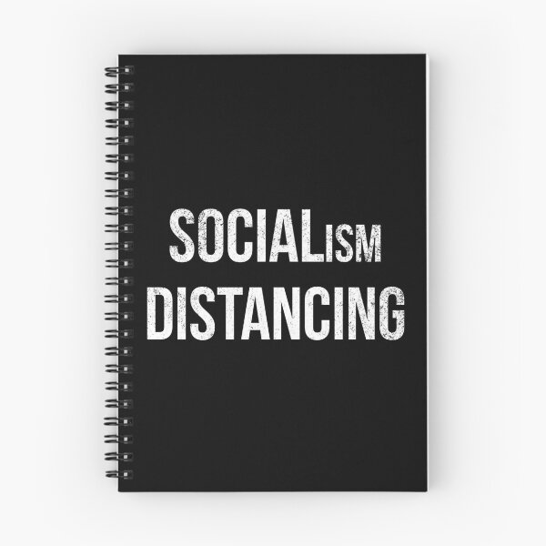 Item preview, Socialism Distancing Anti Socialism Funny T-Shirt designed and sold by GoldenDov.