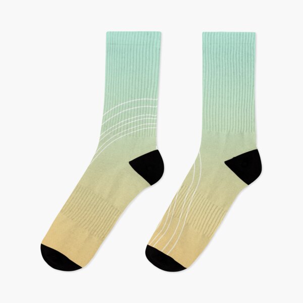 Artikelvorschau, Mint Green & Peach Minimalist Arches - Minimale einfache weiße Linien für den Regenbogen entworfen und verkauft von ImageNugget.