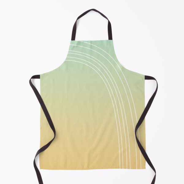Item preview, Mint Green & Peach Minimalist Arches - Minimal Rainbow Simple White Lines designed and sold by ImageNugget.