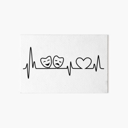Theatre In Heartbeat Art Board Print