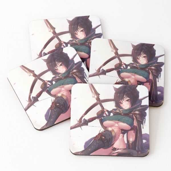 Item preview, Yuffie Neko girl | Final Fantasy VII designed and sold by Mitsu-art.