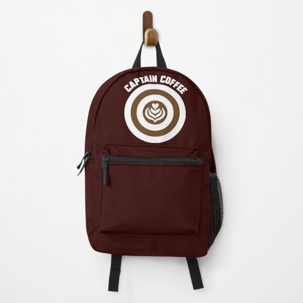 Item preview, Captain Coffee logo white&brown + white text designed and sold by Dkrode.