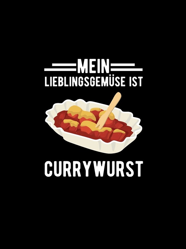 "Lieblingsgemüse Currywurst Lustiges Currywurst Ruhrgebiet" iPhone