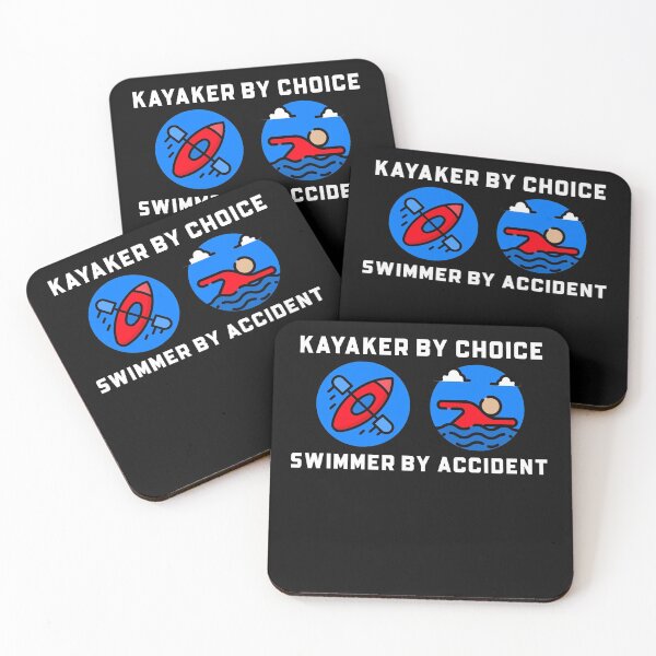 Item preview, Kayaker by choice, swimmer by accident designed and sold by Sarahs Adventures  .