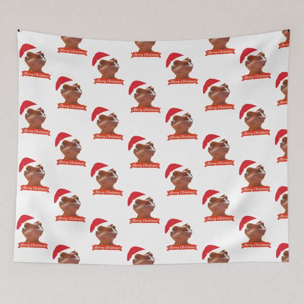 Item preview, Merry Christmas crested gecko designed and sold by bubbaclez.