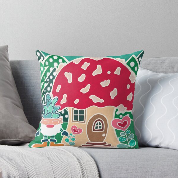 Item preview, Beehive Beasties Christmas Gnome Collection: Beehive Beasties Mushroom Home designed and sold by CotodiStudio.