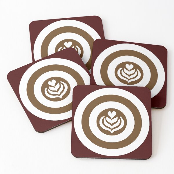 Item preview, Captain Coffee logo - white&brown designed and sold by Dkrode.