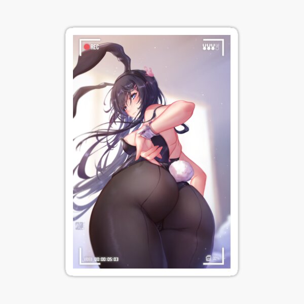 Mai Sakurajima Bunny girl | Bunny girl Sempai Sticker