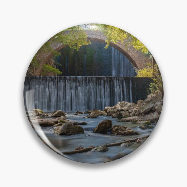 Item preview, Stone bridge of Palaiokaria in Greece designed and sold by pixels outloud.