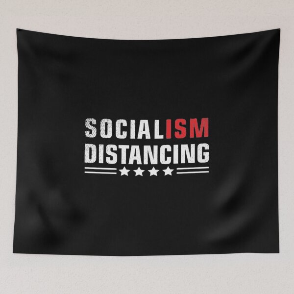 Item preview, socialism distancing designed and sold by damone7.