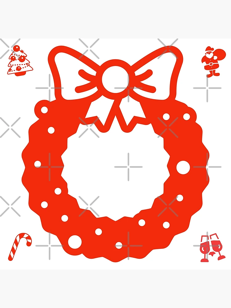 Thumbnail 3 of 3, Poster, Christmas pattern designed and sold by Patternsonly.