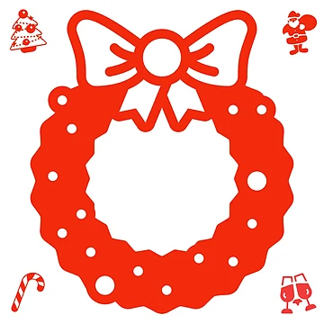 Artwork thumbnail, Christmas pattern by Patternsonly
