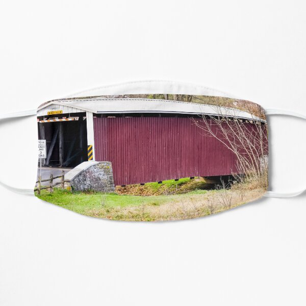 Kauffman Distillery Bridge. Manheim - Lancaster County, PA. Flat Mask