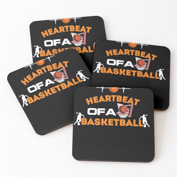 Item preview, HEARTBEAT of a  basketball tshirt  designed and sold by Trendora Studio.