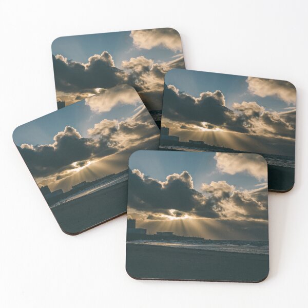 Item preview, Sunset Over New Brighton designed and sold by RyanWarburton.