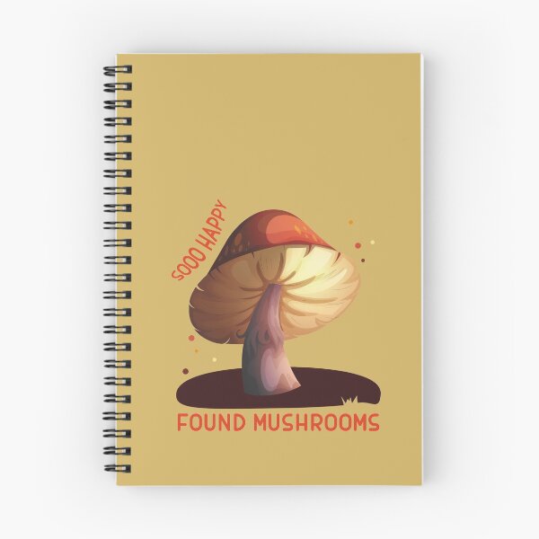 Item preview, So happy found mushroom, funny mushroom tee, for mushroom hunters designed and sold by MushroomHunters.