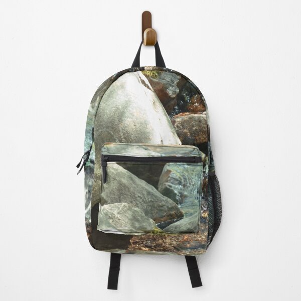 Item preview, River stream with rocks and boulders, pebbles, and water designed and sold by Ventures1.