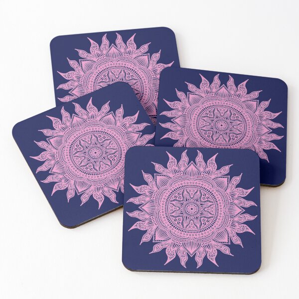 Item preview, SUN Colorful pink mandala designed and sold by Giulia  Palazzo.