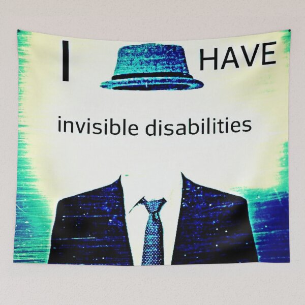 Item preview, Invisible disabilities  designed and sold by KnightStarrArt.