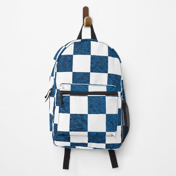 Item preview, A Blue and White Checkered Design designed and sold by The Merch.