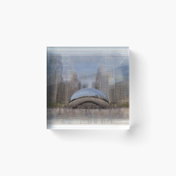 Item preview, Cloud Gate, Chicago Bean Overlay designed and sold by Steven Socha.