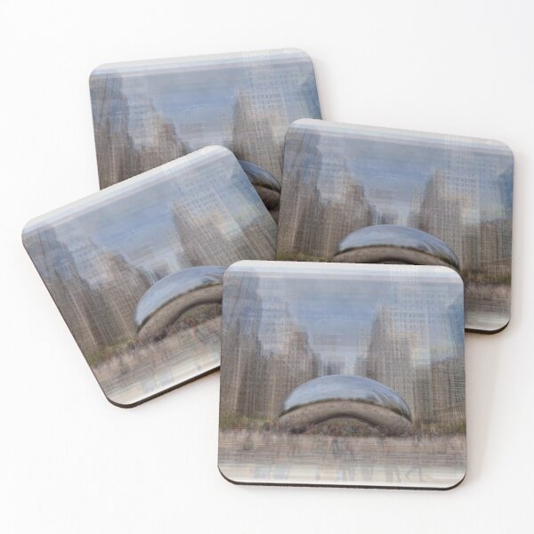 Item preview, Cloud Gate, Chicago Bean Overlay designed and sold by Steven Socha.
