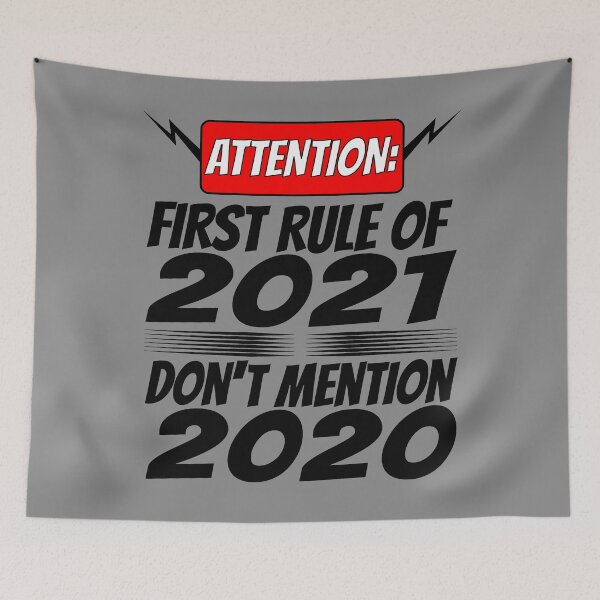 Item preview, 2021 New Years First Rule Funny designed and sold by CharJens.
