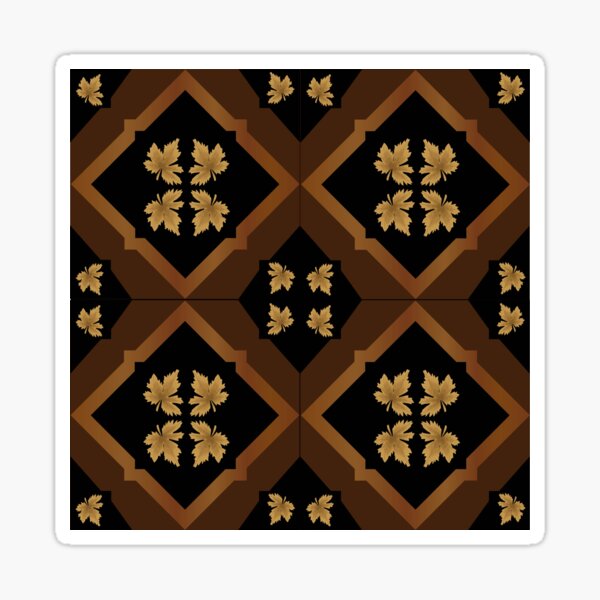 Item preview, decorative floral abstract pattern designed and sold by ErhanArt.